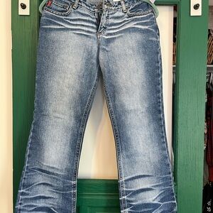 Mudd Women's Light Blue Flare Jeans